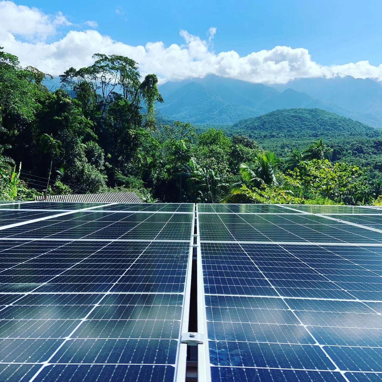 Solar em área aberta